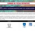 XI Curso Hispanoamericano de Hidrología Subterránea  (27 Set 2021 al 4 Dic 2021)