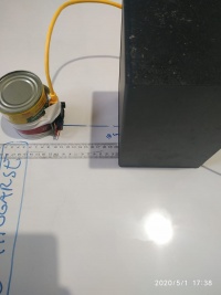 Calibración del sensor de distancia