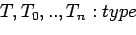 \begin{eqnarray*}
compil( <INT,\_>) & = & <INT,\_> \\
compil( <CHAR,\_>) & = ...
..._> ) & = & compil(<T,\_>) \\
compil(<\_,\_>) & = & <\_,\_> \\
\end{eqnarray*}