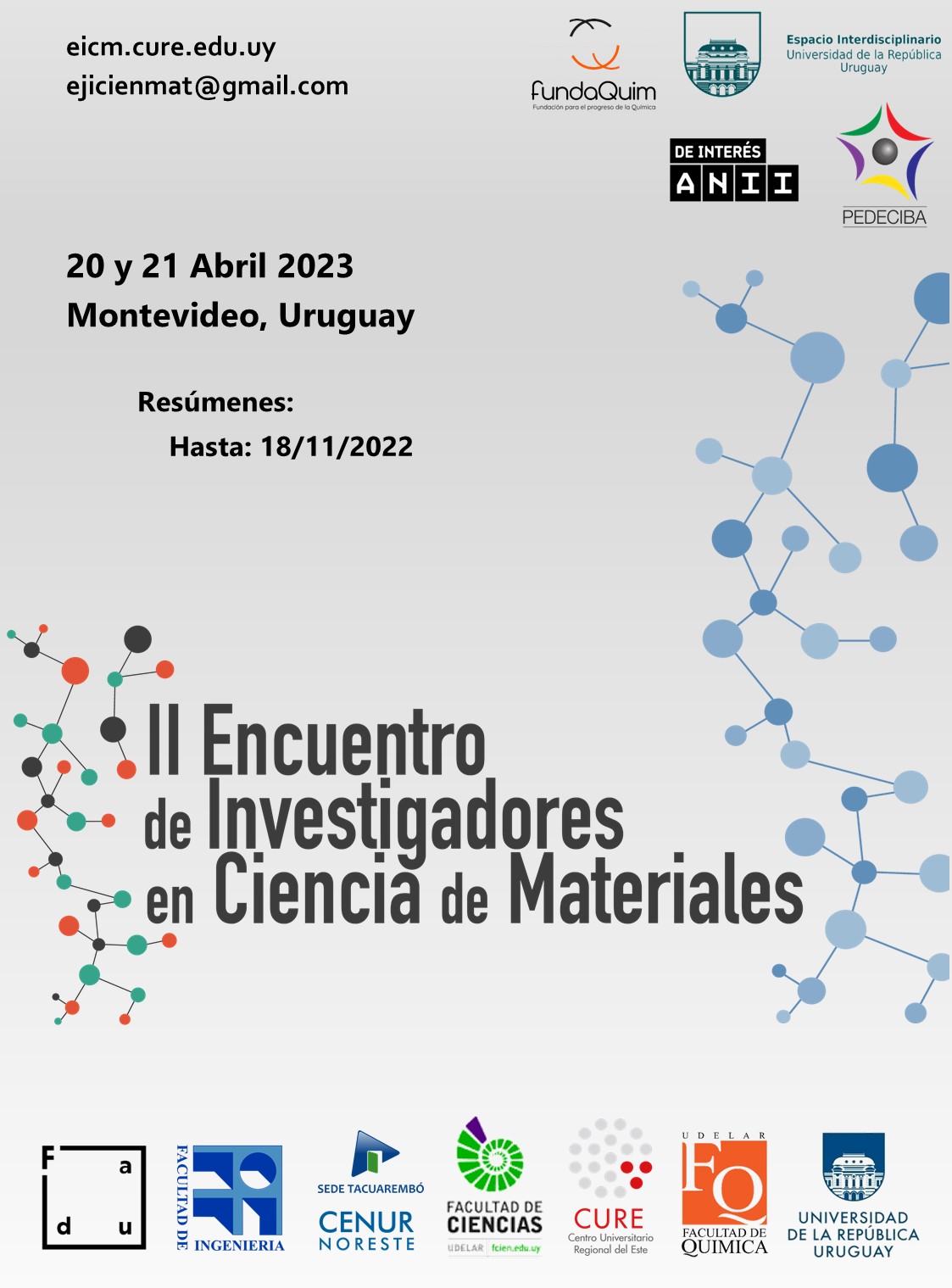 ​​II Encuentro de Investigadores en Ciencia de Materiales